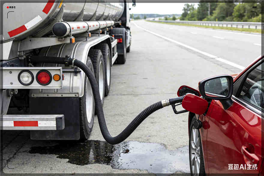 二道江区汽车救援送水案例